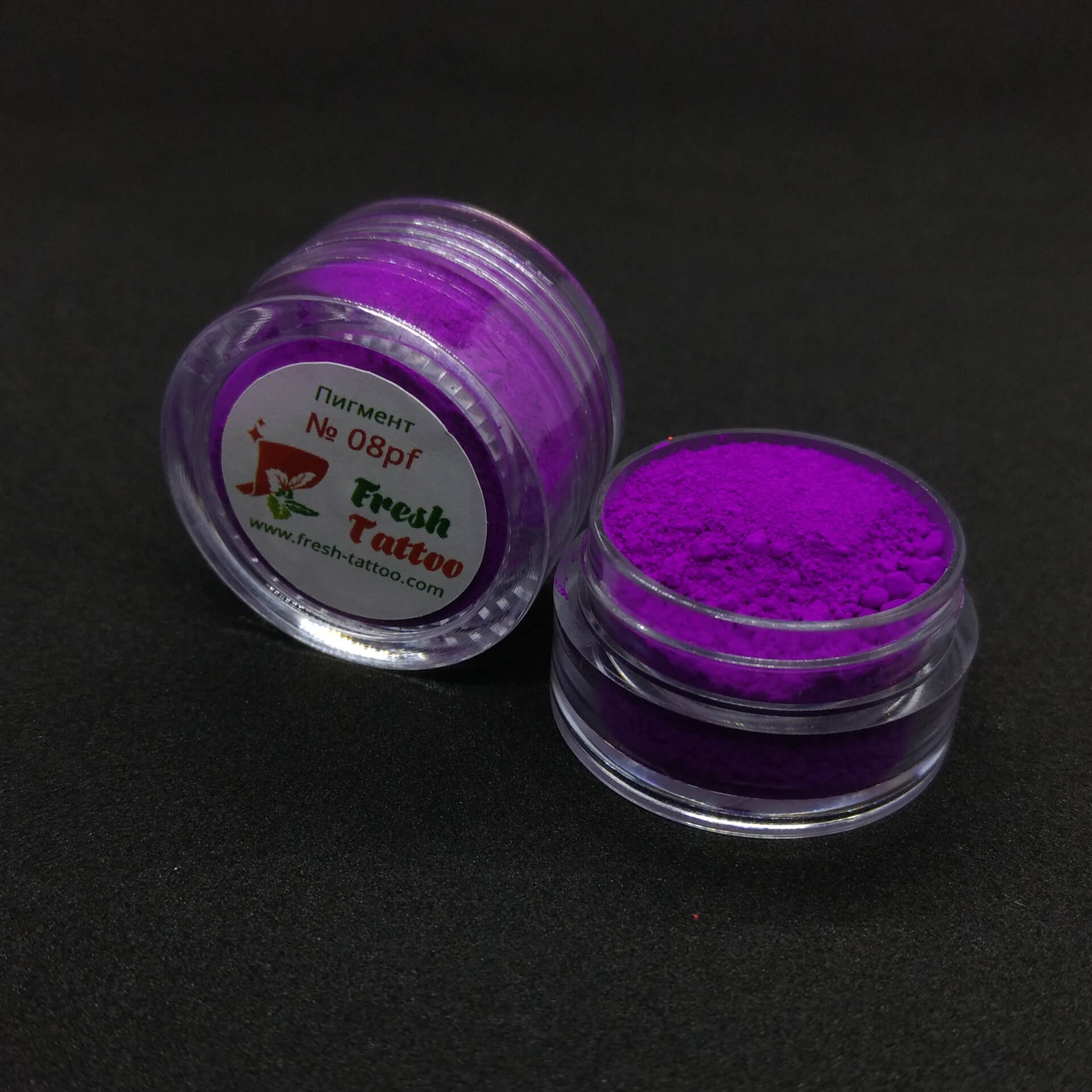 Пігмент 08pf фіолетовий флуоресцентний детальне фото